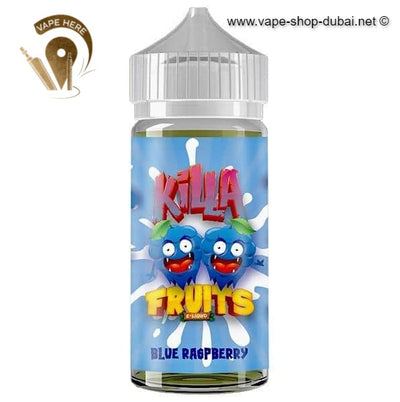 Blue Raspberry Ice 100ml E Liquid by Killa Fruits - Vape Here Store