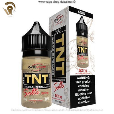 TNT GOLD - SALT 30ML BY INNEVAPE - Vape Here Store