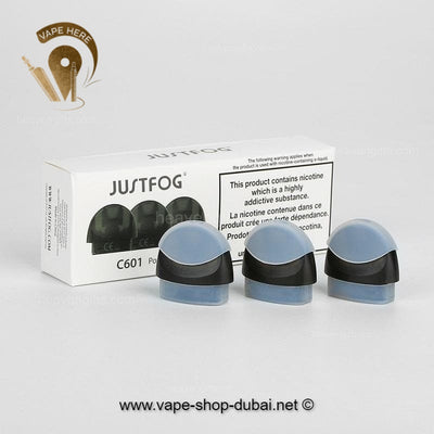 JUSTFOG C601 Replacement Pods - Vape Here Store