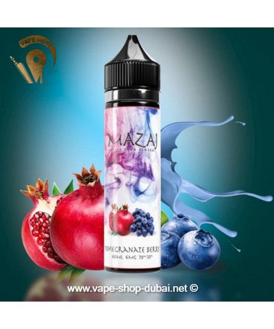 Pomegranate Mix Berries -  by Mazaj 60ml E Juice - Vape Here Store