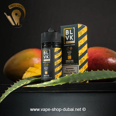 BLVK MANGO ALOE E-liquids 100ml - BLVK HUNDRED SERIES - Vape Here Store