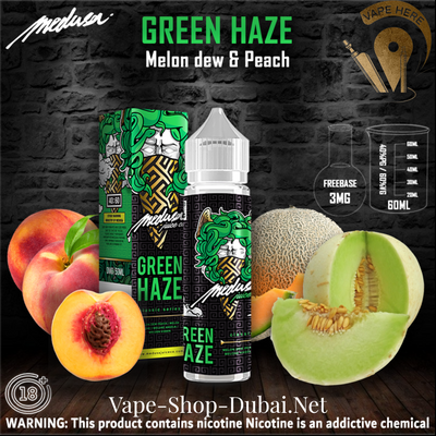 MEDUSA JUICE GREEN HAZE 60ML E-liquids CLASSIC SERIES - Vape Here Store