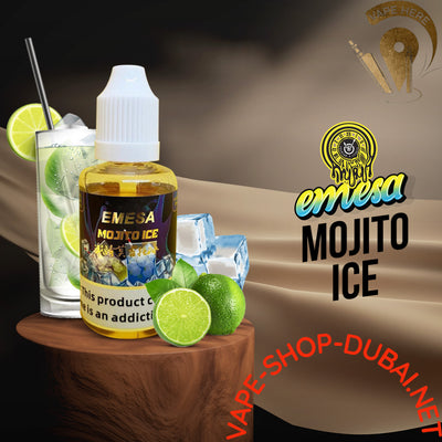 EMESA MOJITO ICE  SALTNIC 30ML - Vape Here Store