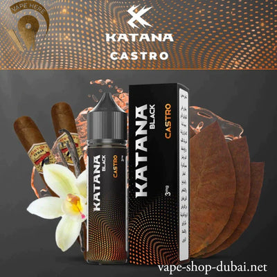 KATANA CASTRO E-LIQUIDE 60ML - BLACK SERIES UAE DUBAI & ABU DHABI