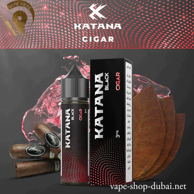 KATANA CIGAR E-LIQUIDE 60ML - BLACK SERIES UAE DUBAI & ABU DHABI