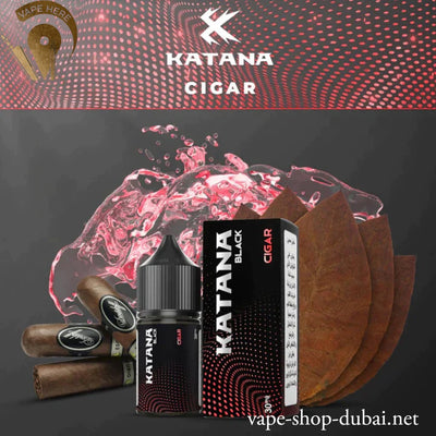 KATANA CIGAR SALTNIC 30ML - BLACK SERIES UAE DUBAI & ABU DHABI