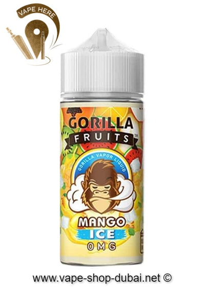 Mango Ice Gorilla Custard Fruits E Liquid by E&B Flavor - Vape Here Store
