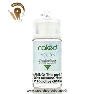 Naked 100 - Melon Menthol 60ml / 50ml - Vape Here Store