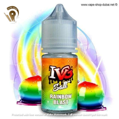 Rainbow blast 30ml Saltnic by IVG - Vape Here Store