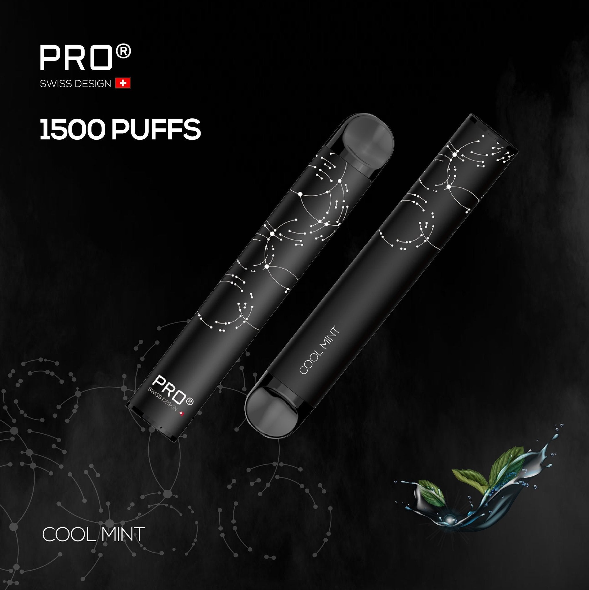 SWISS PRO Disposable Pod System - 1500 Puffs - 20 mg