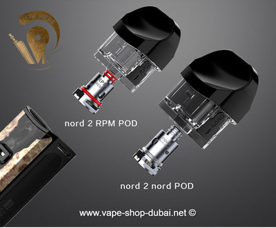 SMOK Nord 2 Replacement Pods without coils -3pcs - Vape Here Store