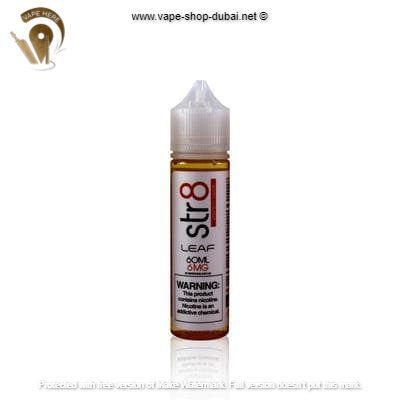 Str8 Leaf 60ml E liquid by Ruthless - Vape Here Store