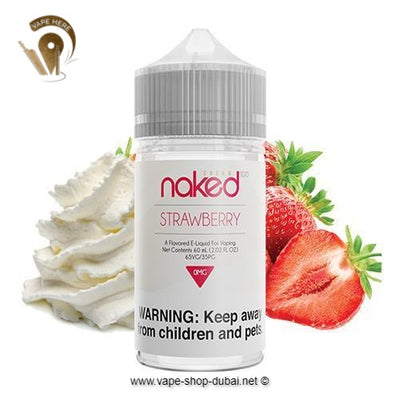 Naked Strawberry Cream (Unicorn) - Naked 100 - Vape Here Store