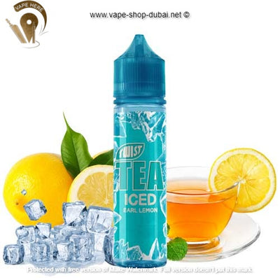 Iced Earl Lemon 50ml Ejuice by Twist Tea PGVG - Vape Here Store