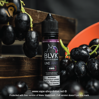 BLVK UNIGRAPE E-Liquids 60ml - BLVK UNICORN SERIES - Vape Here Store