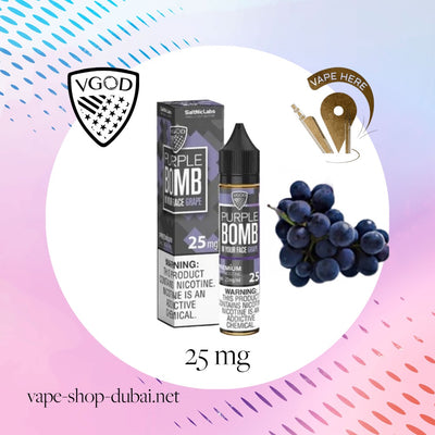 VGOD Purple Bomb Nic Salts - 30ml - Vape Here Store