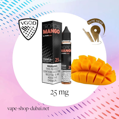 VGOD Tropical Mango Nic Salts - 30ml - Vape Here Store