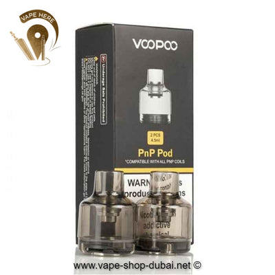 Voopoo PnP Pods For Drag S & Drag X Kits 4.5ml (2pcs) - Vape Here Store