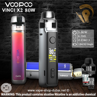 VOOPOO VINCI X 2 Pod Kit 6.5ml - Vape Here Store