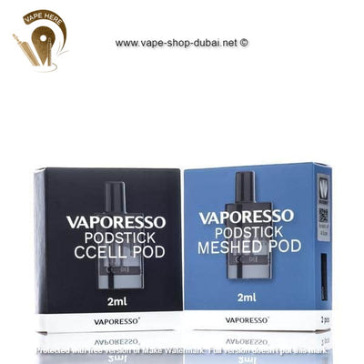 Vaporesso PodStick Replacement Pod Cartridge 2ml - 2pcs\pack - Vape Here Store