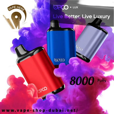 Vaptio BECO lux disposable 8000 Puffs UAE Dubai