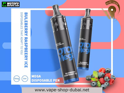 WOTOFO Mega Disposable 1500 Puffs-50mg - Vape Here Store