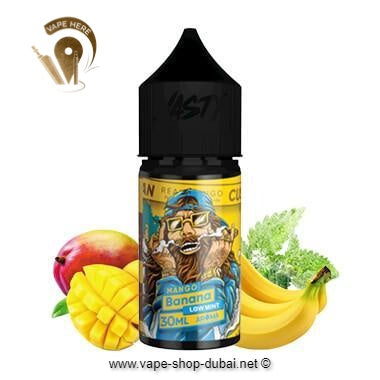 Cush Man Mango Banana - Nasty 30ml - Vape Here Store