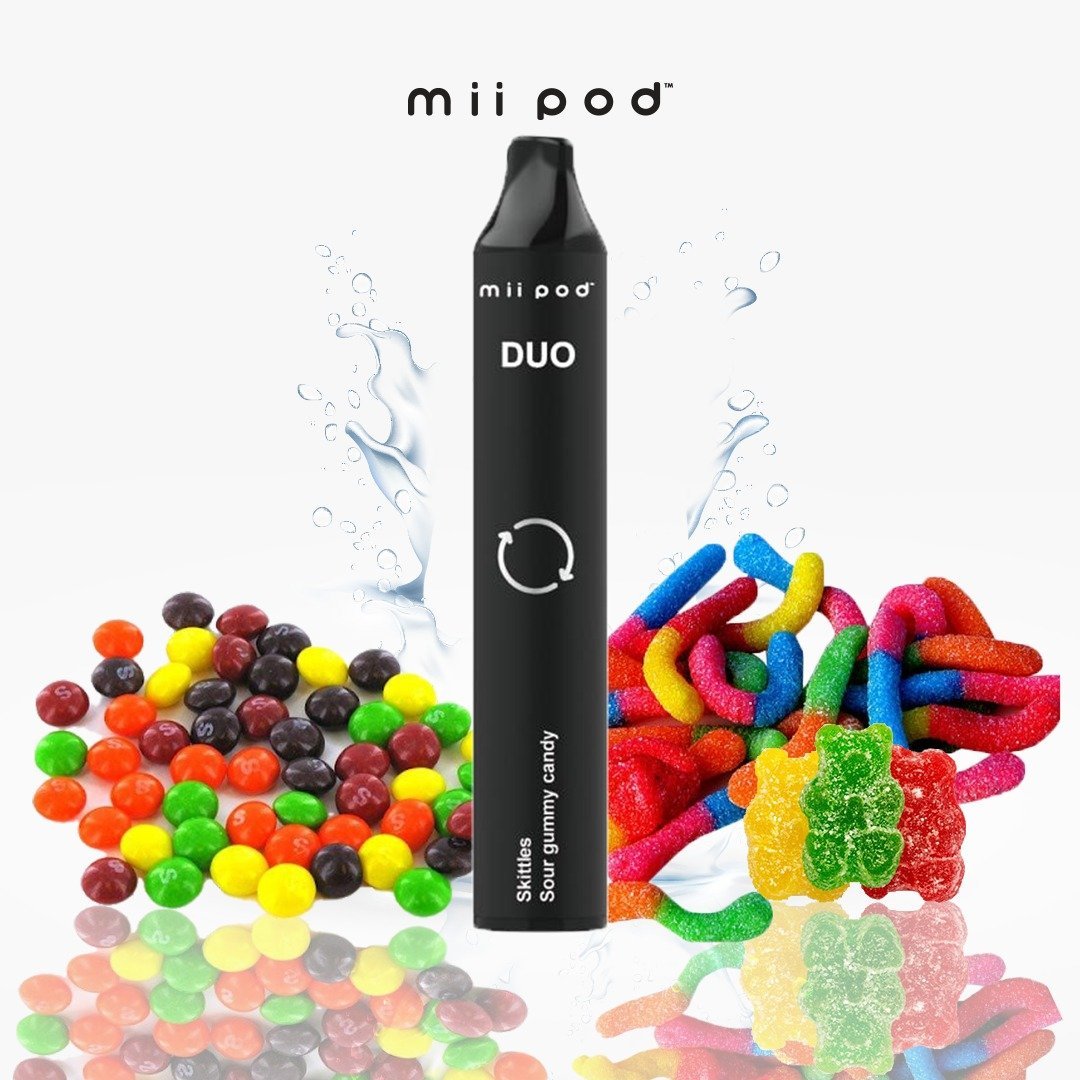 Mii Pod DUO Disposable Pods - (1500 Puffs) - Vape Here Store