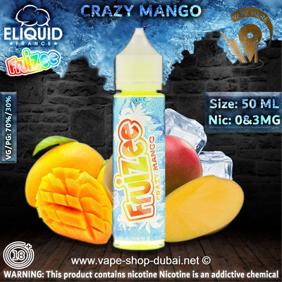 CRAZY MANGO - ELIQUID FRANCE - Vape Here Store