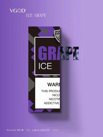 VGOD Grape Ice Nic Salts - 30ml - Vape Here Store