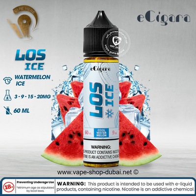 Los Ice E Liquid by eCigara - Vape Here Store