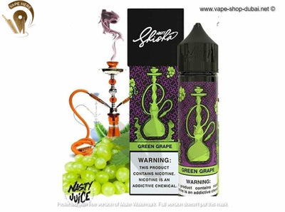 Green Grape - Nasty Shisha - Vape Here Store