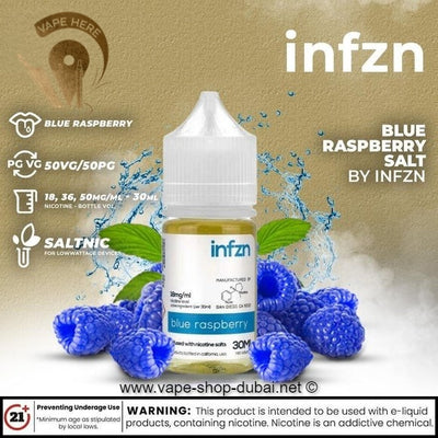 INFZN - Blue Raspberry 30 ml - SaltNic - Vape Here Store