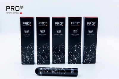 SWISS PRO Disposable Pod System (1200 Puffs) - Vape Here Store