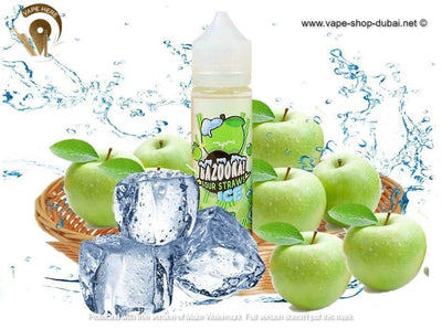 Green Apple Sour Ice - Bazooka - Vape Here Store