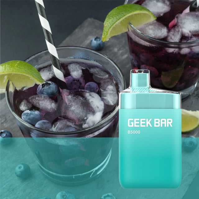 Geek Bar B5000 Rechargeable Disposable ( 0 ,20,50 mg) 5000 Puffs - Vape Here Store