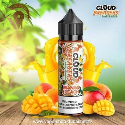 Mango Peach 60ml E Liquid by Cloud Breakers - Vape Here Store