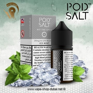 Pod Salt Ice Mint - NicSalt - Vape Here Store