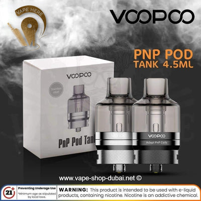 VOOPOO PnP Pod Tank 4.5ml - Sub Ohm Tank - Vape Here Store