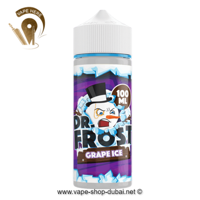 Grape Ice 100ml Eliquid by Dr. Frost - Vape Here Store