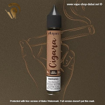 Cigara Bold Tobacco Saltnic by eCigara - Vape Here Store