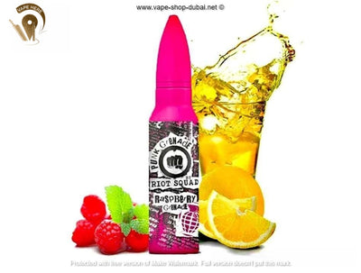 Raspberry Grenade 60ml E liquid by Riot Squad - Vape Here Store