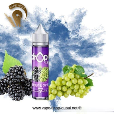 Berry and Grape 60ml E juice by Drop by Blis - Vape Here Store