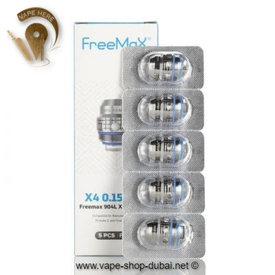 FreeMax 904L X Mesh Coil - 5PCS/Pack - Vape Here Store