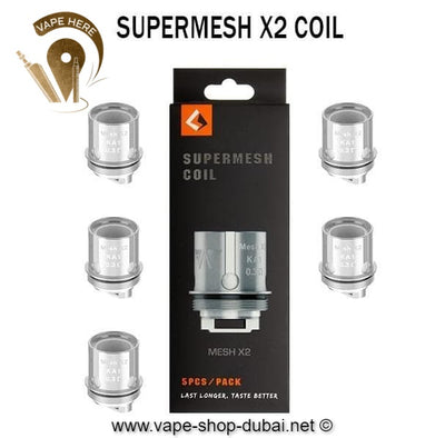 GEEKVAPE Super Mesh X2 0.3ohm (Clearance Offer) - Vape Here Store