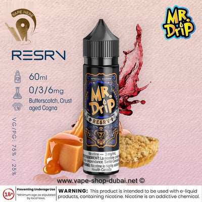 MR DRIP - RESRV (60ML) - Vape Here Store