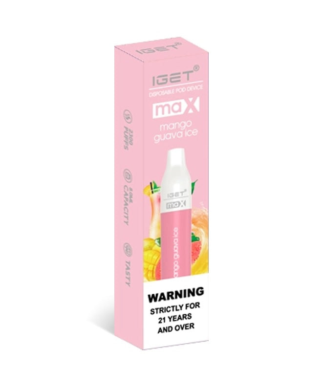 IGET MAX Disposable Pod Device (2300 PUFFS)