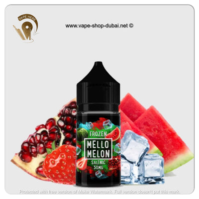 Sam Vapes Frozen Mello Melon 30ml Saltnic - Vape Here Store