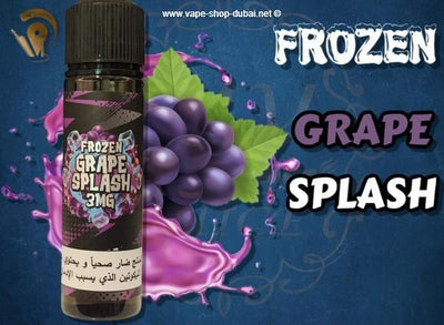 Frozen Grape Splash E Liquid by Sam Vapes - Vape Here Store