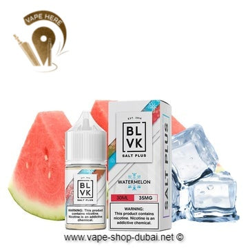 BLVK ICE WATERMELON SaltNic 30ml - BLVK PLUS SERIES - Vape Here Store
